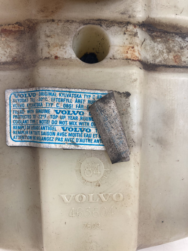 1981-1985 Volvo 240 245 Coolant Overflow Reservoir Tank 463604 OEM