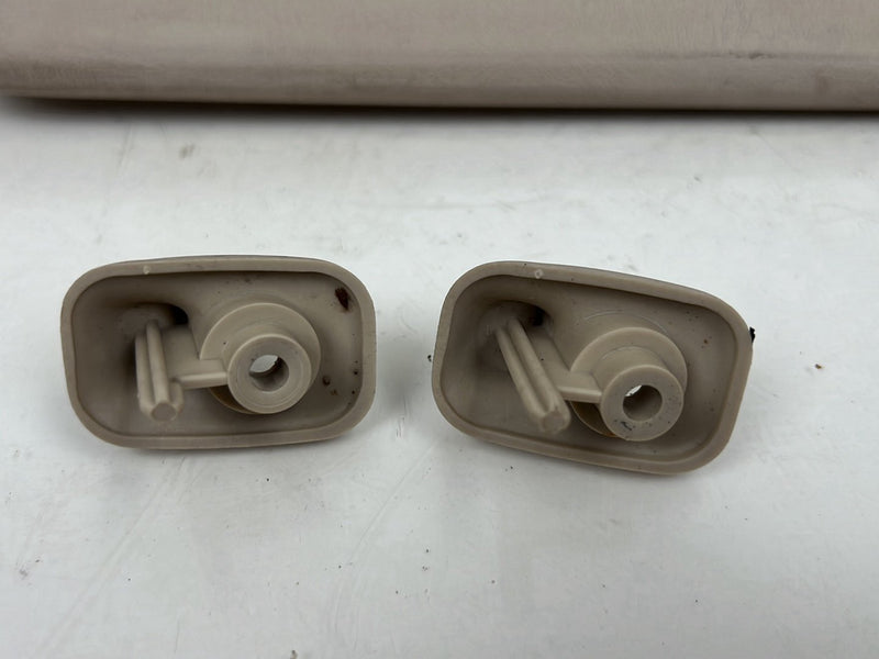 1990-1992 Volvo 740 745 940 Left & Right Sun Visor Shade Pair Tan OEM #5841EM