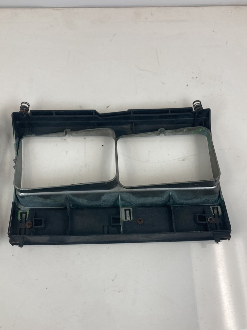 1975-1980 Volvo 244 Headlight Bezel Quad Set Left Right Square OEM #4320M