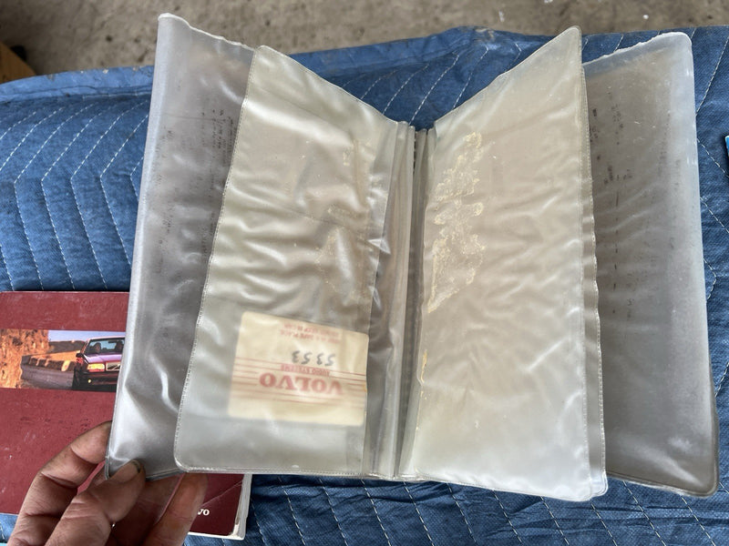 1996 Volvo 850 P80 Owners & Operators Manual Book Set OEM #4464E