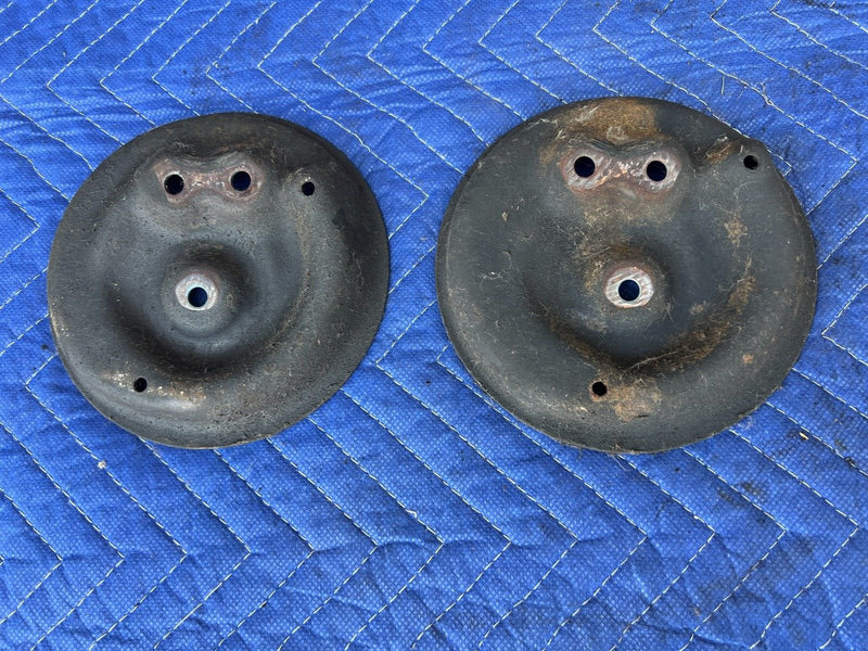 1979-1985 Mercedes 300SD W126 Front R & L Coil Spring Retainer Pads OEM #435EM