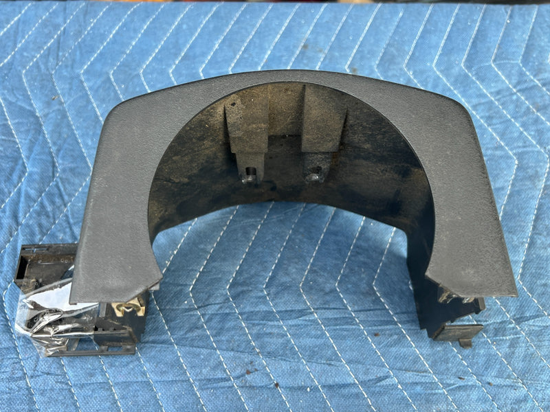 1986-1993 Volvo 240 244 Sedan Steering Column Surround Trim Black OEM #4190EM