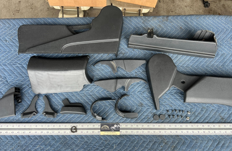 2008-2010 Nissan Rogue Driver Left LH Seat Trim Set C222Y092 Black OEM #2106CN