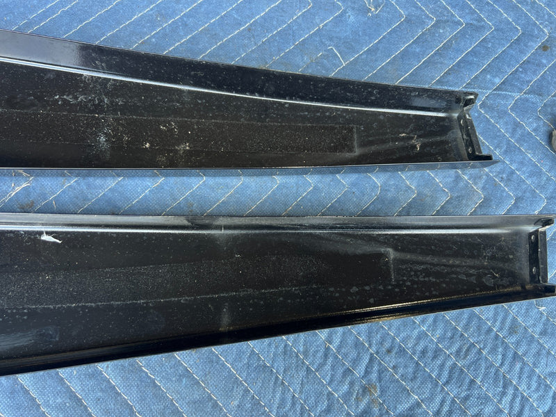 2005-2011 Audi A6 Right & Left Exterior Door Trim Pair Black OEM #3442EM