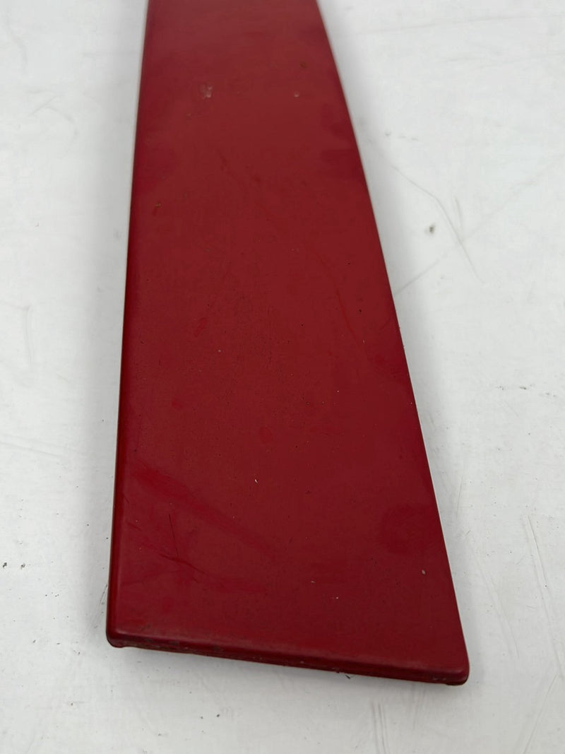 1993-1997 Volvo 850 Wagon Exterior Rear Side Window Trim Pair Red OEM