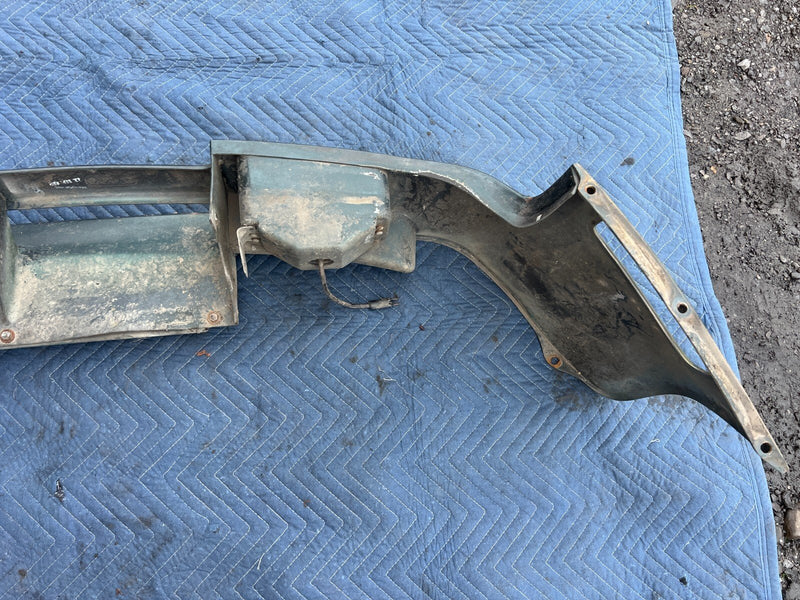 1983-1985 Porsche 944 Green Front Bumper Lower Valence Cover Panel OEM #2495EM