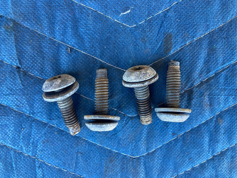 1997-2002 Jeep Wrangler TJ Hood Hinge Bolts Hardware Set OEM #3247M