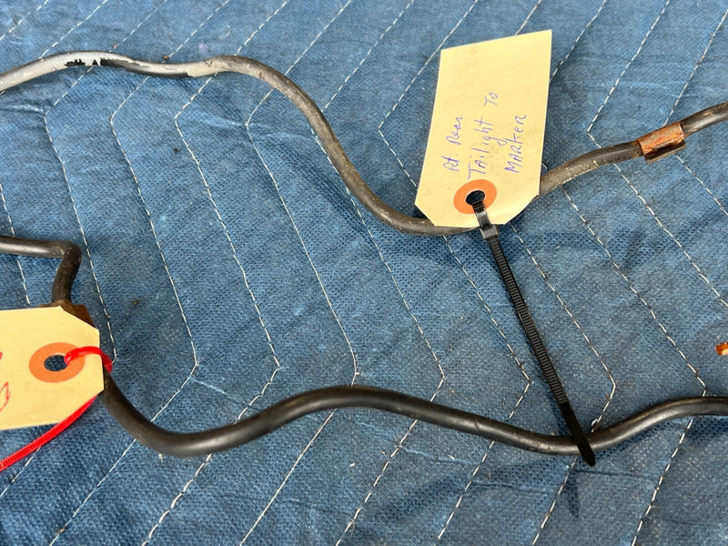 1983-1985 Porsche 944 Rear L & R Tail Light to Marker Light Harness OEM #2434EM