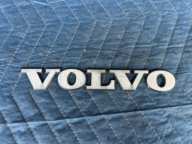 1992-1995 Volvo 940 740 Rear Trunk Hatch Volvo Emblem Badge Logo OEM #3243EM