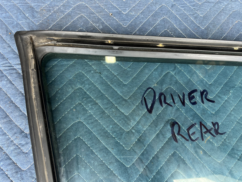 1986-1993 Volvo 240 245 Wagon Driver Left Rear Window w/ Gasket OEM #4138EM