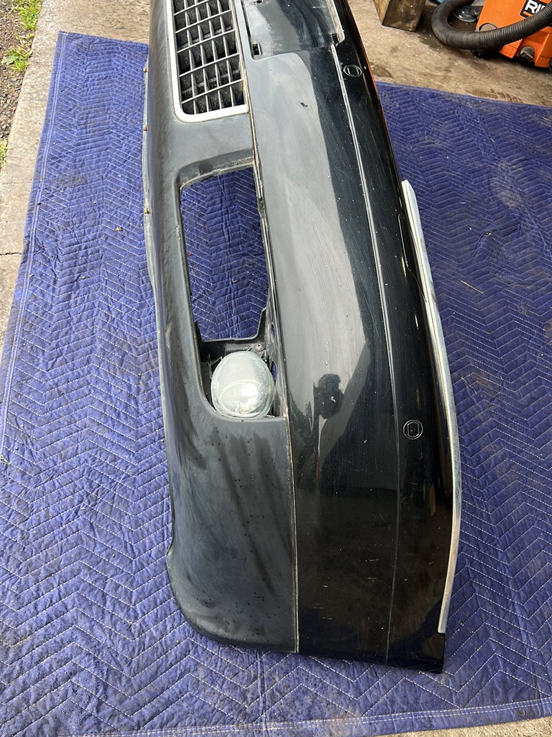 1996-2003 Audi S8 D2 A8 Front Bumper Cover Assembly Black 4D0807110B OEM #6369EM