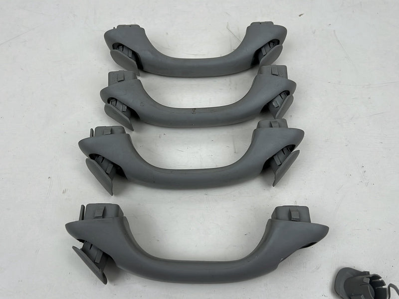 2004-2007 Volvo S60R V70R Overhead Grab Handle Set of 4 Gray OEM #5815EM