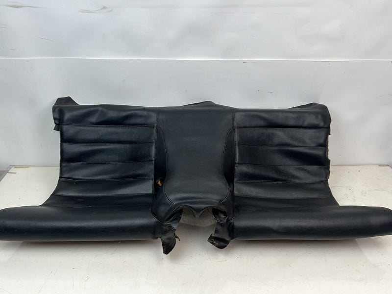 1983-1985 Porsche 944 Black Leather Rear Seat Assembly OEM #5713EM