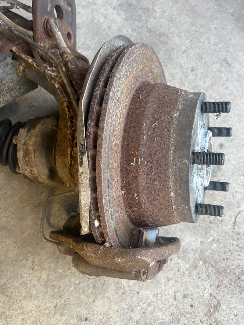 1983-1985 Porsche 944 Rear Trailing Arm Wheel Hub Knuckle Assembly OEM #2466EM