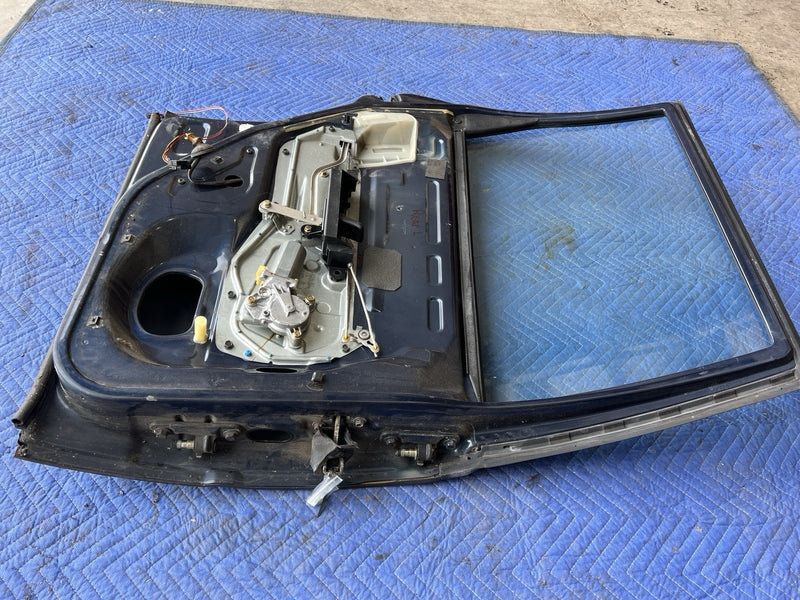 1993-1997 Volvo 850 850R Driver Rear Left LH Door Wagon Only Blue OEM #4421E