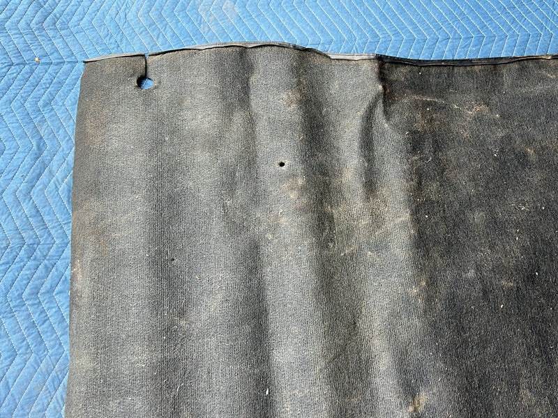 1975-1980 Volvo 244 240 *Sedan Only* Trunk Rear Carpet Black OEM #5406EM