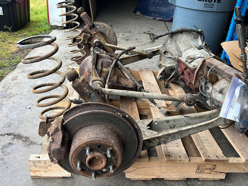 1975-1980 Volvo 244 240 Sedan Rear Differential Subframe Axle 1216098 OE #5433EM