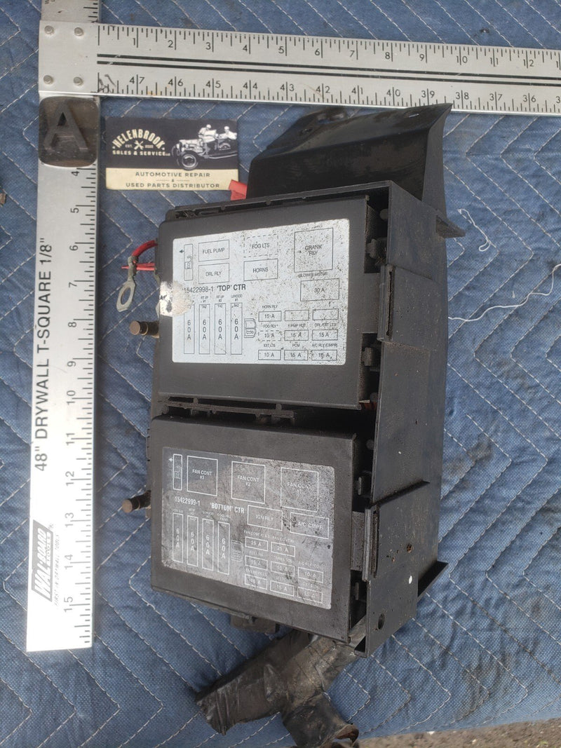 2000-2005 Chevy Impala Main Relay Fuse Box Module 15422998-1 OEM #1923CN