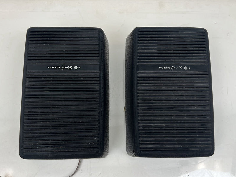 1975-1980 Volvo 244 240 Front Door Right & Left Speaker Set 1235997 OEM