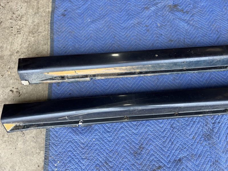 1993-1997 Volvo 850 850R Lower Rocker Panel Trim Pair Blue L & R OEM #4415E