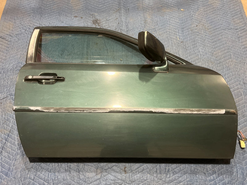1983-1985 Porsche 944 Green Front Passenger Right RH Door Panel OEM #2507EM