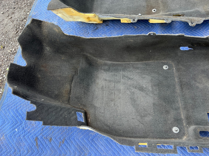 2005-2011 Audi A6 Complete Black Molded Carpet Set Front Rear LH RH OEM #3396EM