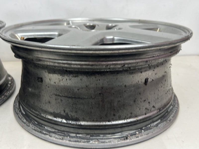 1998-2000 Volvo V70 5 Spoke 6.5Jx16 16" Wheel Set Smoked Hyper 5x108 OEM #6351EM