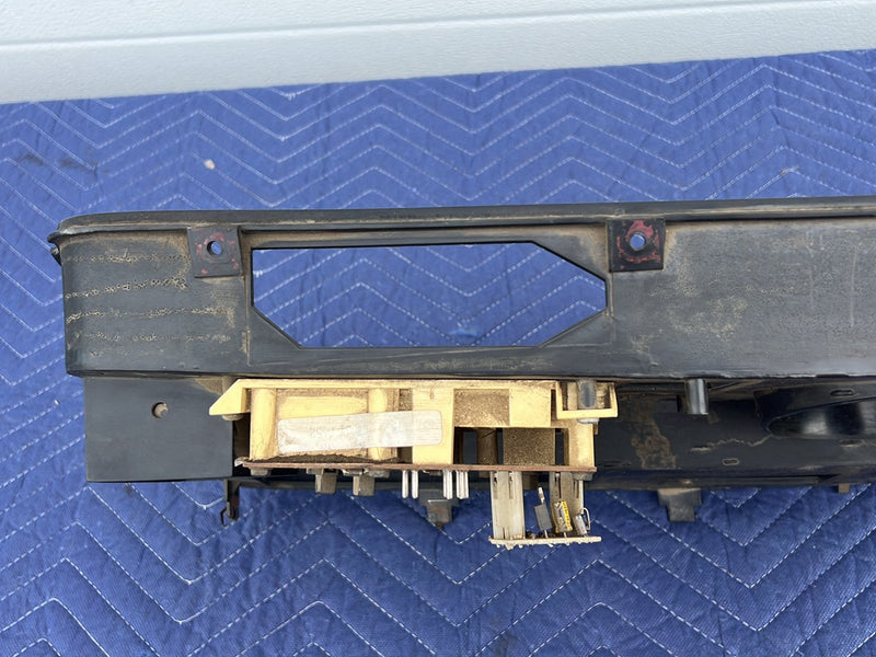 1981-1993 Dodge Ram D150 D250 Dash Gauge Cluster Trim Wood Grain OEM #5157EM