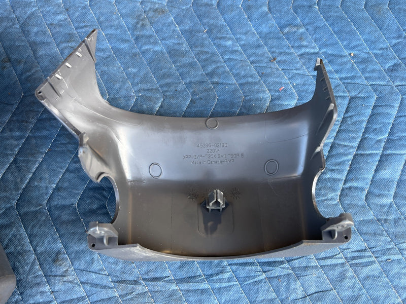 2003-2008 Toyota Corolla Gray Steering Column Trim Surround Bezel OEM #3349EM