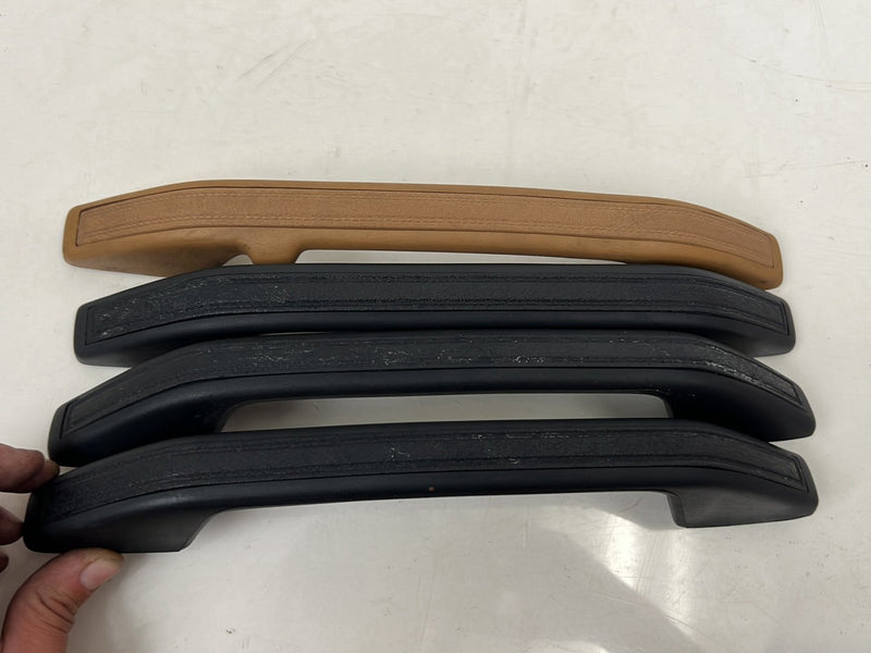 1990-1992 Volvo 740 745 940 Overhead Grab Handle Set of 4 Black Tan OEM #5863EM