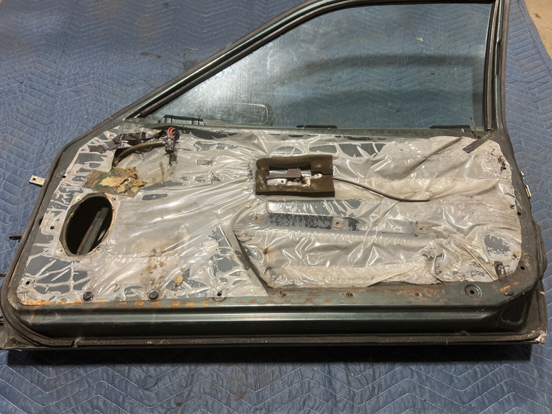 1983-1985 Porsche 944 Green Front Passenger Right RH Door Panel OEM #2507EM