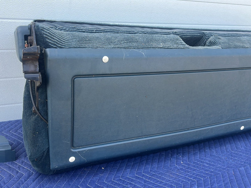 1988-1994 Chevrolet Silverado Ext Cab Rear Bench Seat Two-Tone Blue OEM #5532EM