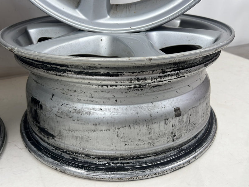 1998-2000 Volvo V70 S70 6 Spoke 15" Alloy Wheel Rim Set of 4 9173713 OEM