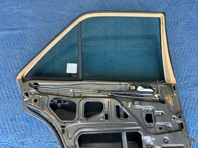 1986-1995 Mercedes 300D W124 Gray Rear Driver Left LH Door Assembly OEM #2588EM