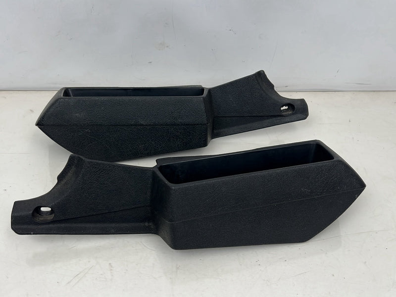 1990-1992 Volvo 740 745 940 Front Door Card Map Pocket Storage Black OEM #5890EM