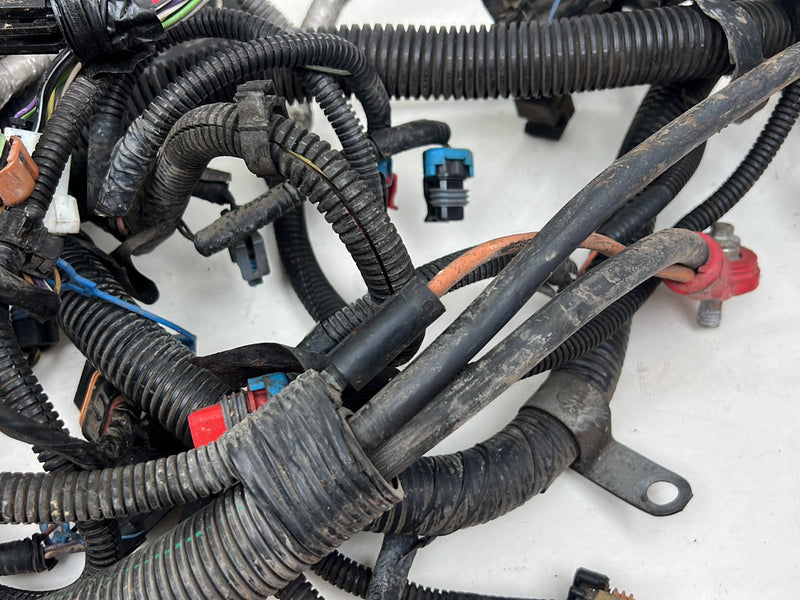 1995-1998 Chevrolet GMC C/K Engine Wiring Harness w/ Fuse Box OEM