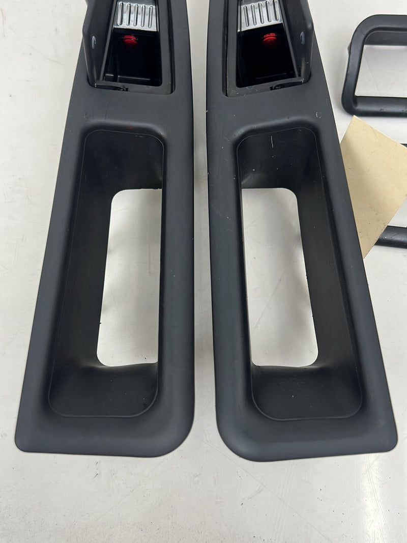 2001-2003 Audi S8 D2 A8 Door Window Switch w/ Trim Black Set of 4 OEM #6107EM