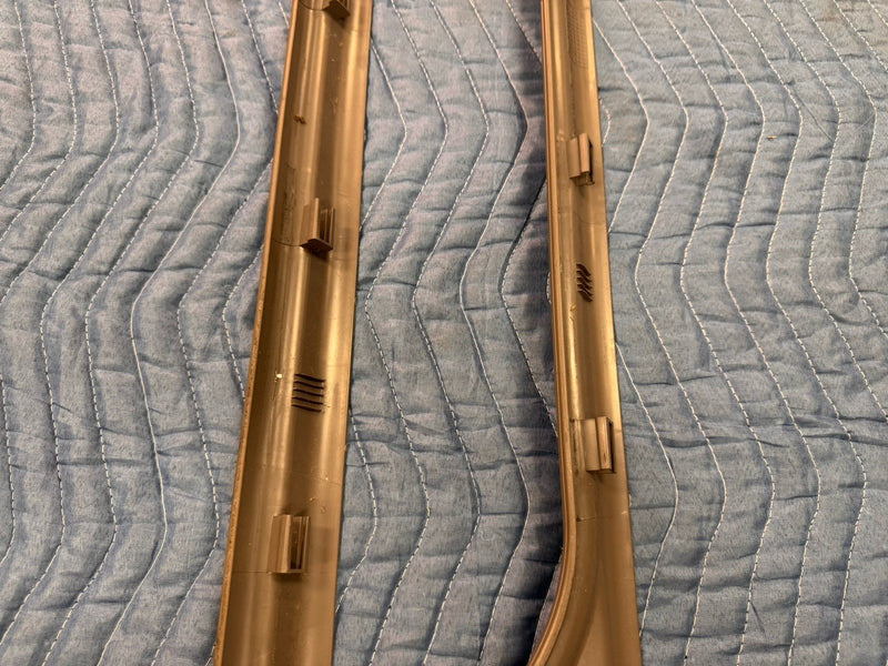 1992-1999 BMW E36 3-Series Door Sill Trim Pair 318ti Hatchback Beige OEM #4762E