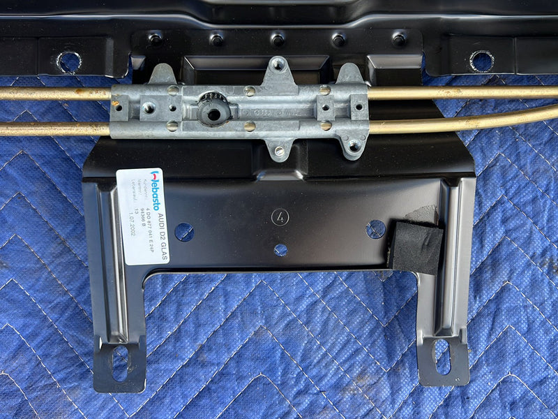 1996-2003 Audi S8 D2 A8 Black Sunroof Assembly w/ Glass 4D0877041 OEM #6429EM