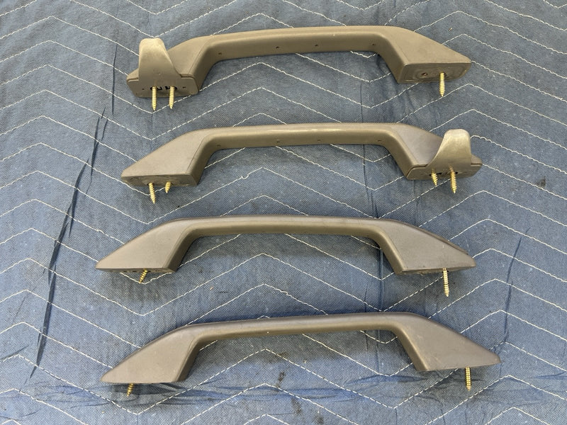 92-97 Volvo 940 740 Overhead Grab Handles Set Of 4 Gray OEM #10LB