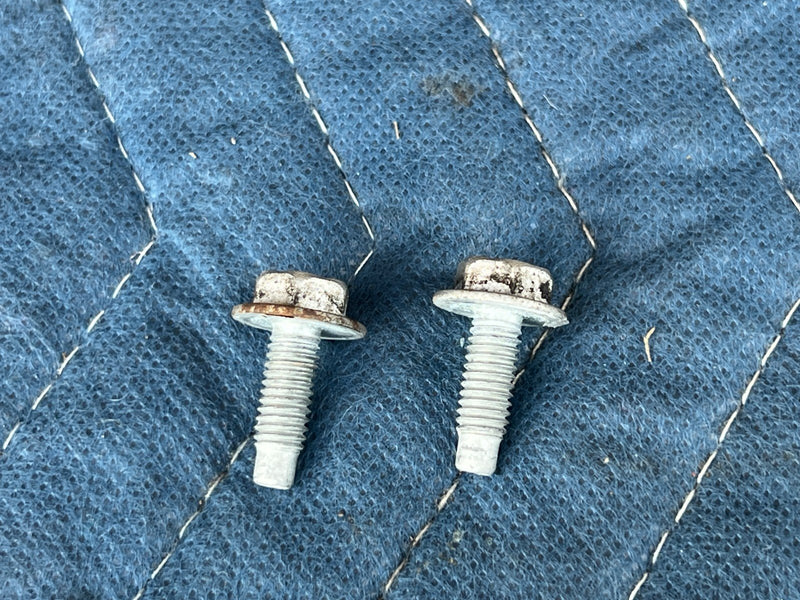 1998-2002 Honda Accord 63910 Silver Gas Door + Mounting Bolts  #1964CN