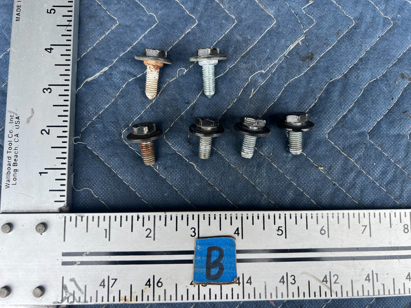 2005-2011 Audi A6 Trunk Rear Deck Lid Hardware Bolts OEM #38ZJ