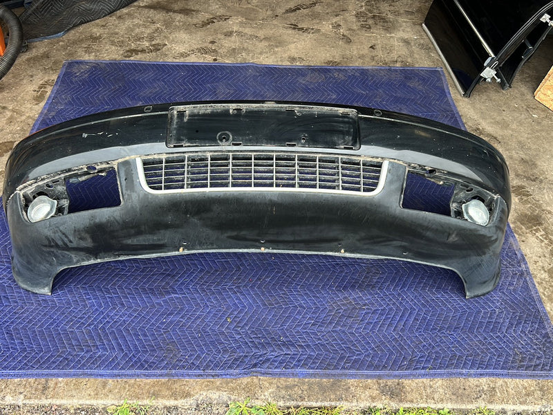 1996-2003 Audi S8 D2 A8 Front Bumper Cover Assembly Black 4D0807110B OEM #6369EM