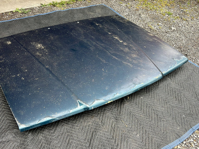 1990-1992 Volvo 740 745 940 Front Engine Bonnet Hood Panel Blue Green OEM #6003EM