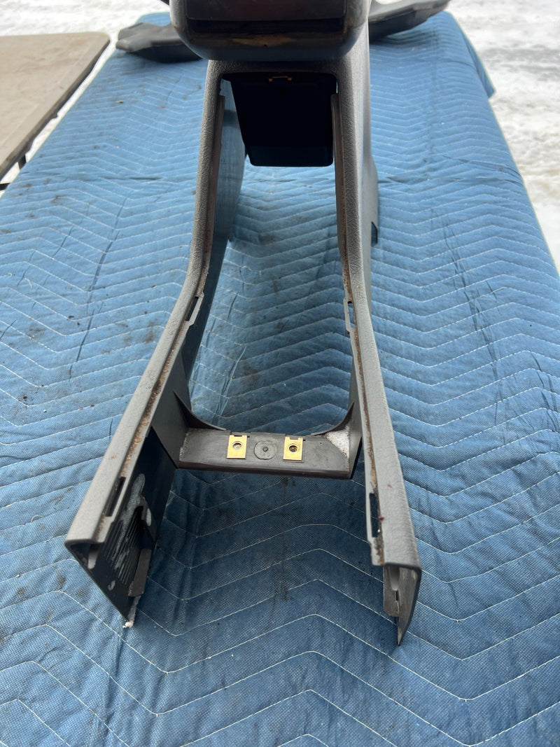 1989-1995 Volvo 740 940 Sedan Center Console Assembly Arm Rest Gray OEM #3709EM