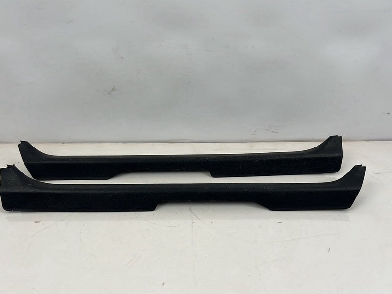 1975-1980 Volvo 244 240 Scuff Plate Door Sill Trim Set of 4 Black OEM #5291EM