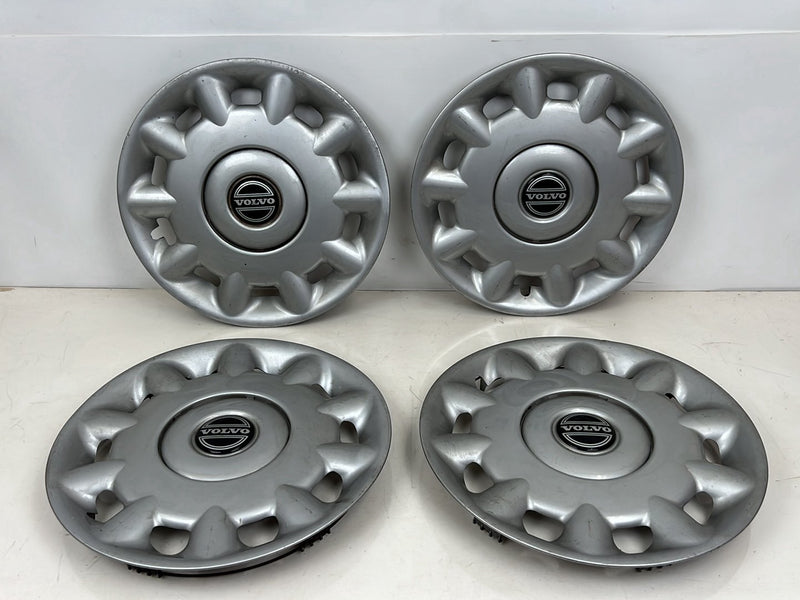 1990-1992 Volvo 740 745 940 15" Hub Cap Wheel Rim Cover Set 9157418 OEM #5867EM