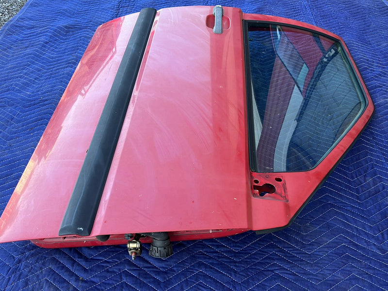 1993-1997 Volvo 850 Front Passenger Right RH Door Assembly Red OEM