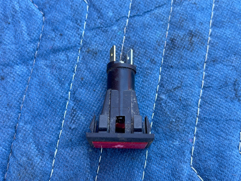 1986-1993 Volvo 240 244 Dash Passenger Seat Belt Indicator Light OEM #4304EM
