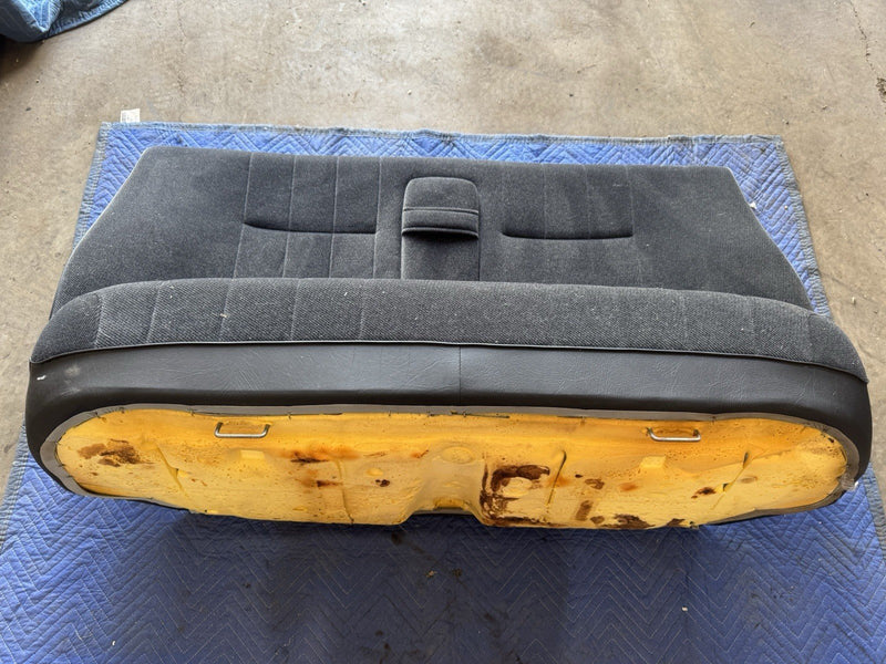 1986-1993 Volvo 240 244 Sedan Rear Seat Cushions Gray Cloth *NICE* OEM #4865E